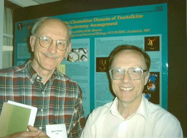 2000 David and Alex Wlodawer at the Mid-Atlantic Crystallography Meeting