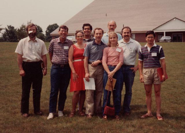 1984 Some Davies lab alumni at a Gordon Conference